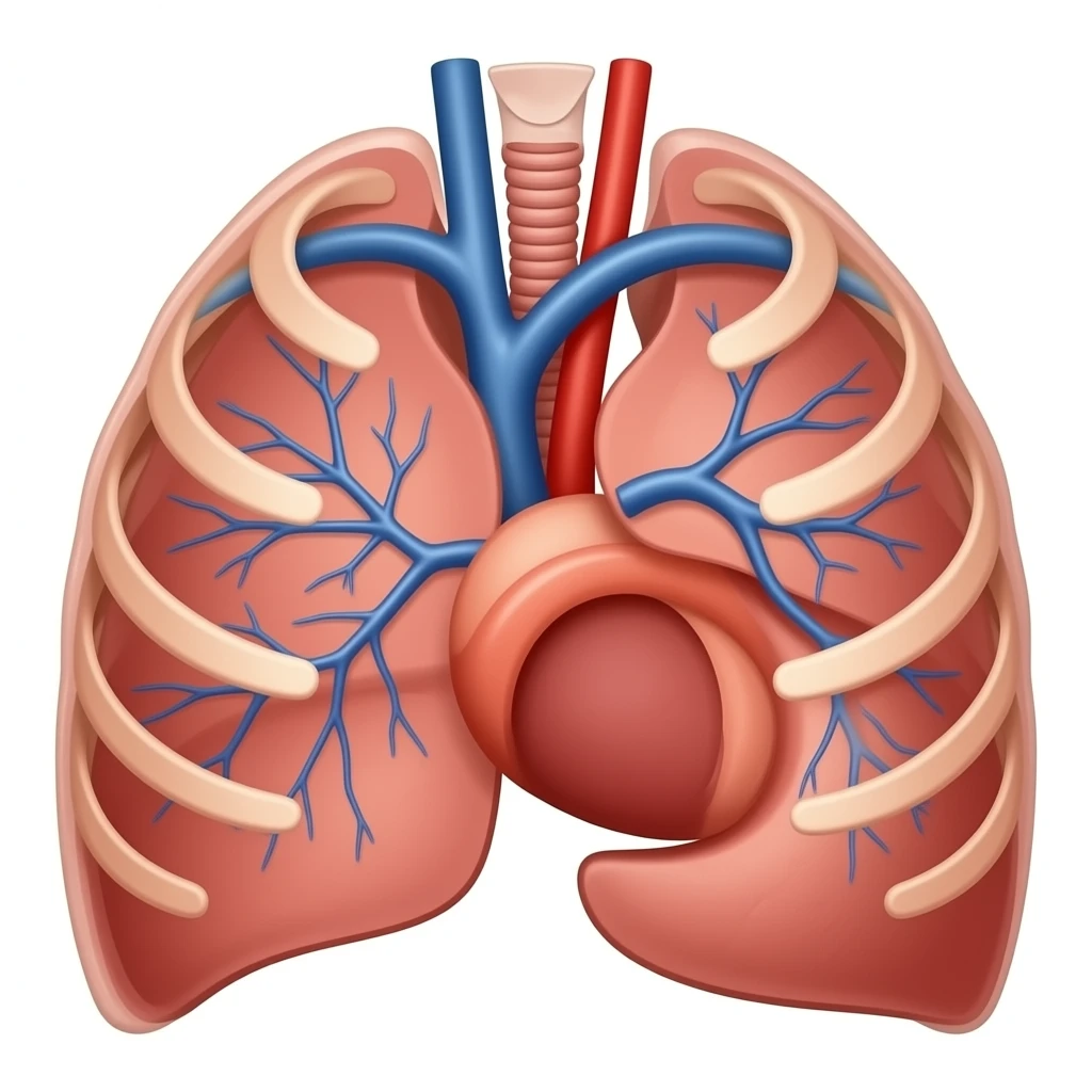 draw an anatomically correct mediastinum emoji