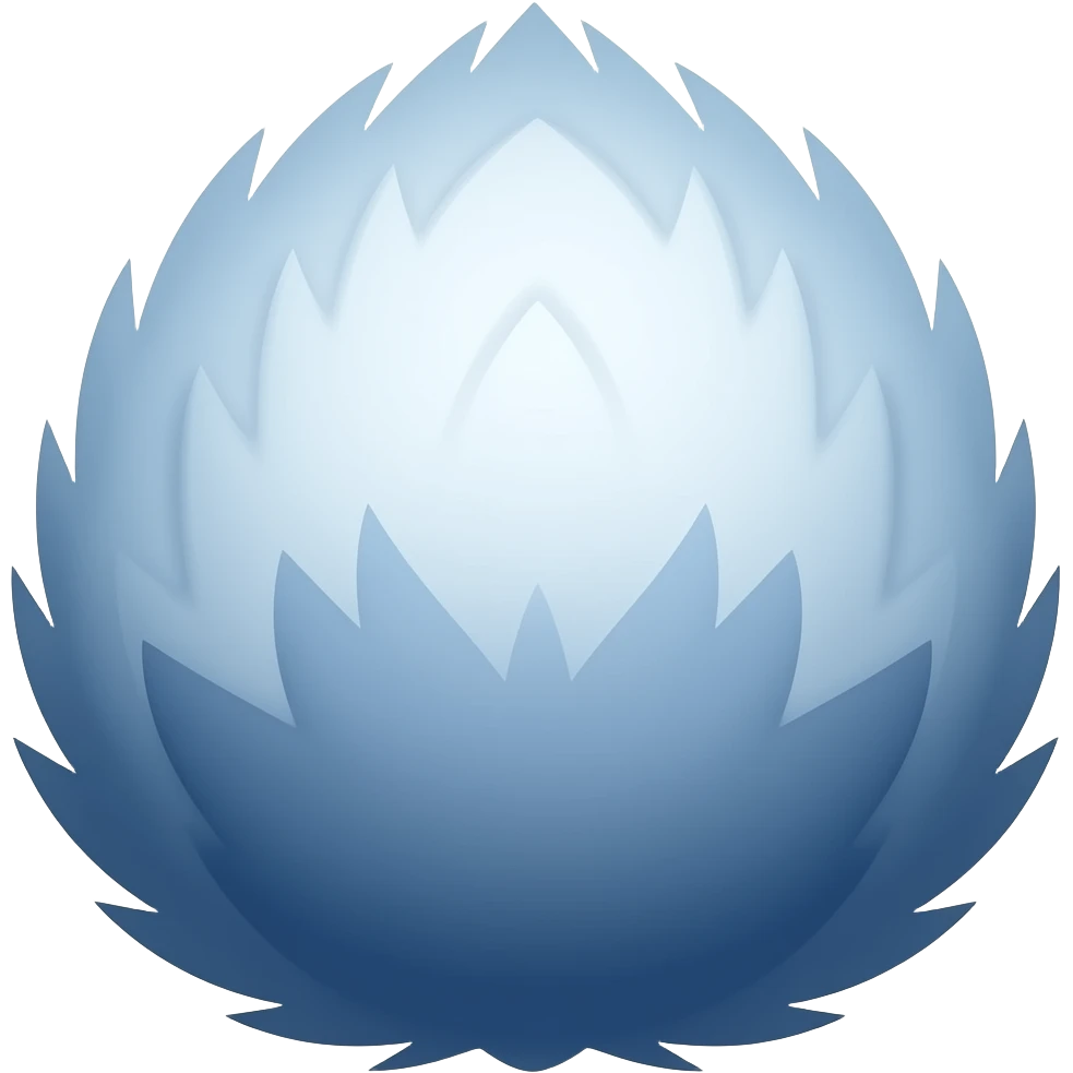 Blue Rabbit tail emoji