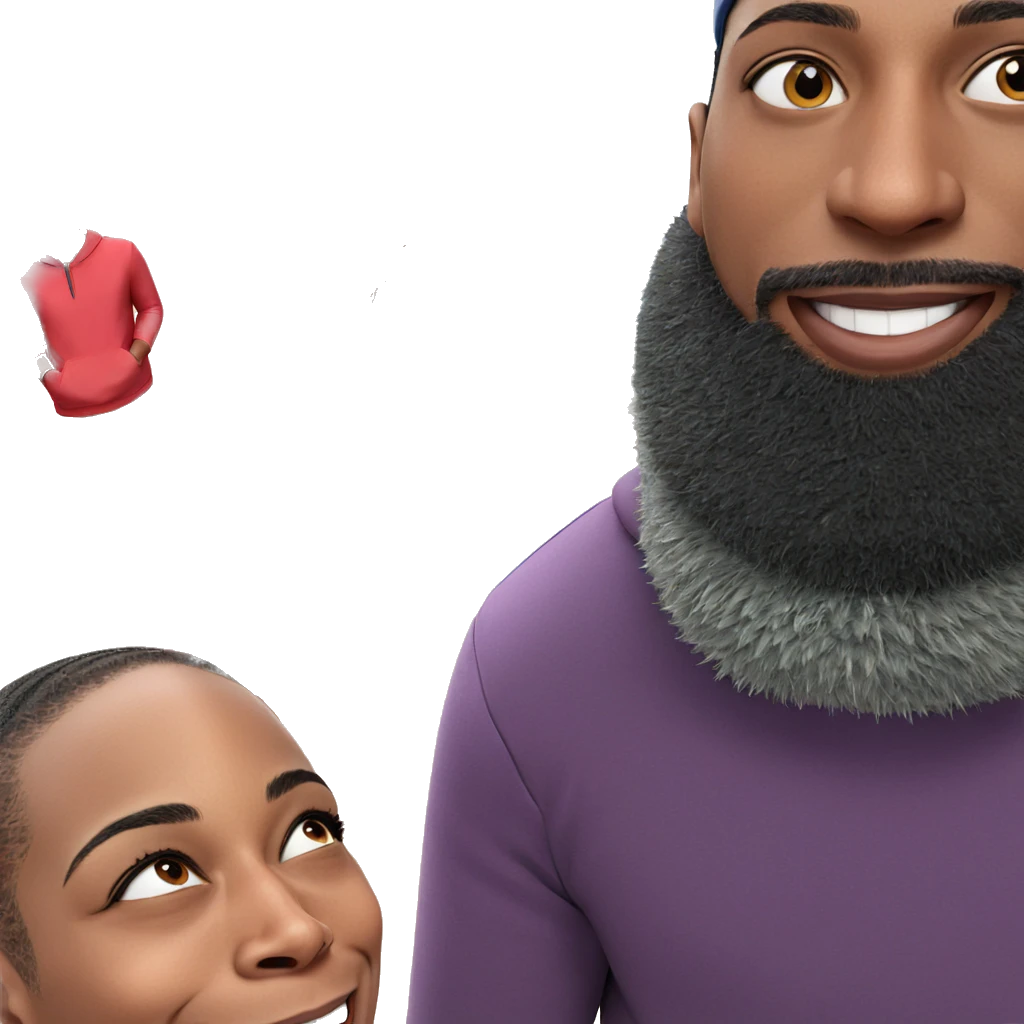 boys having fun in hats emoji