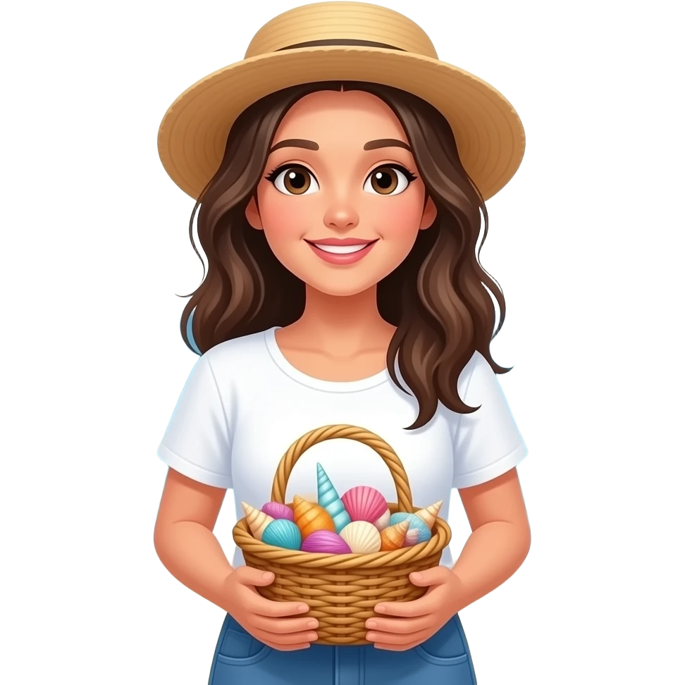 Sally sells seashells by the seashore emoji