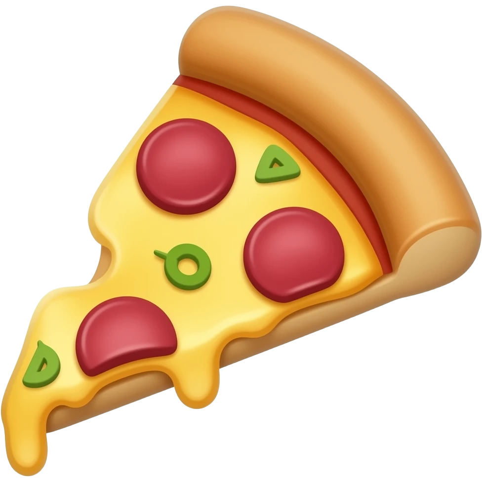 pizza with bite taken out emoji