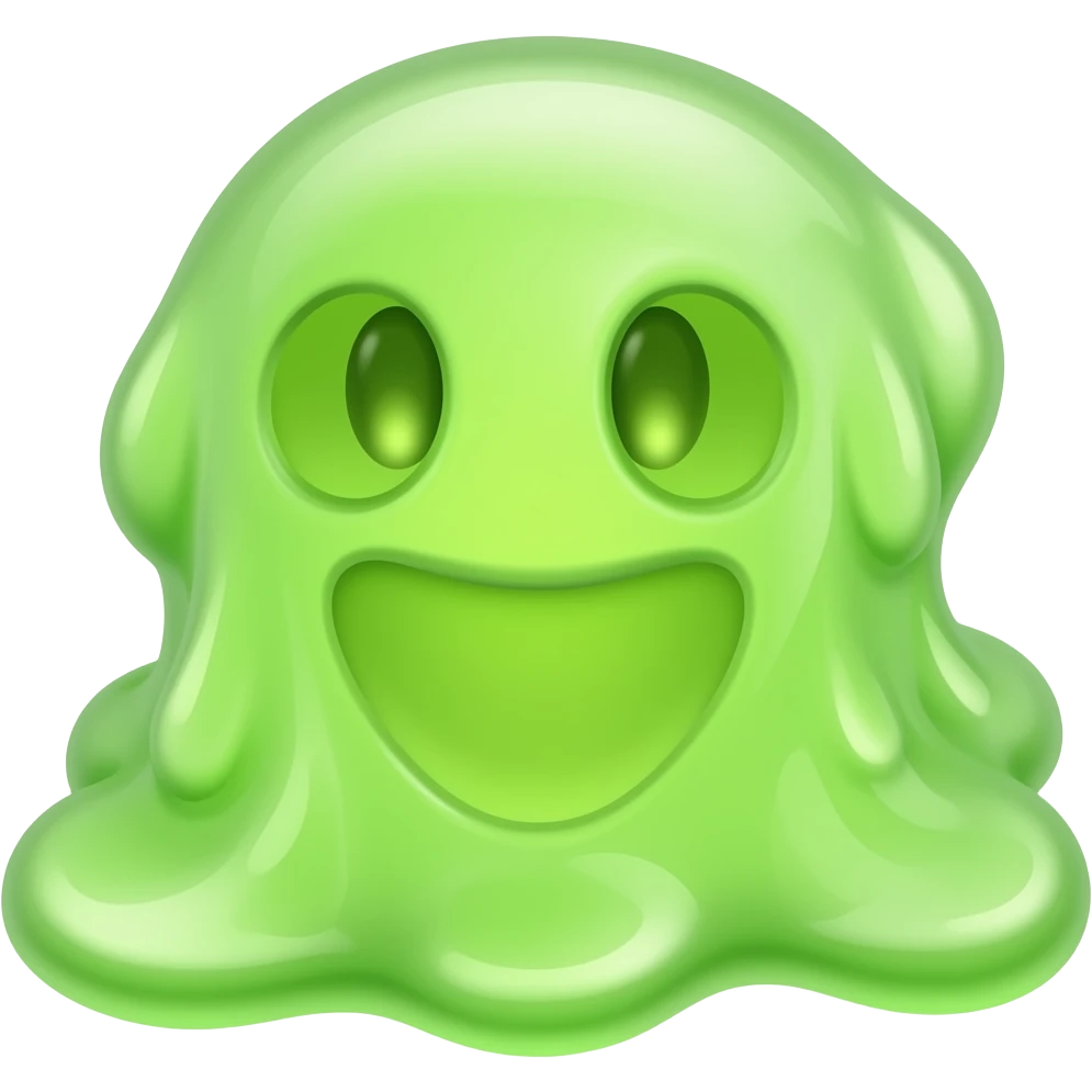 Electric slime emoji