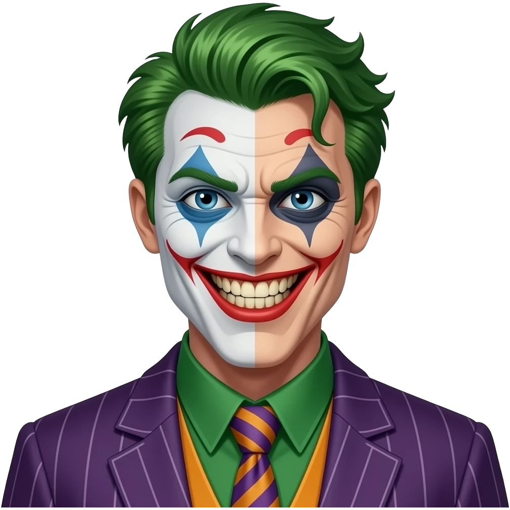 two face dc emoji