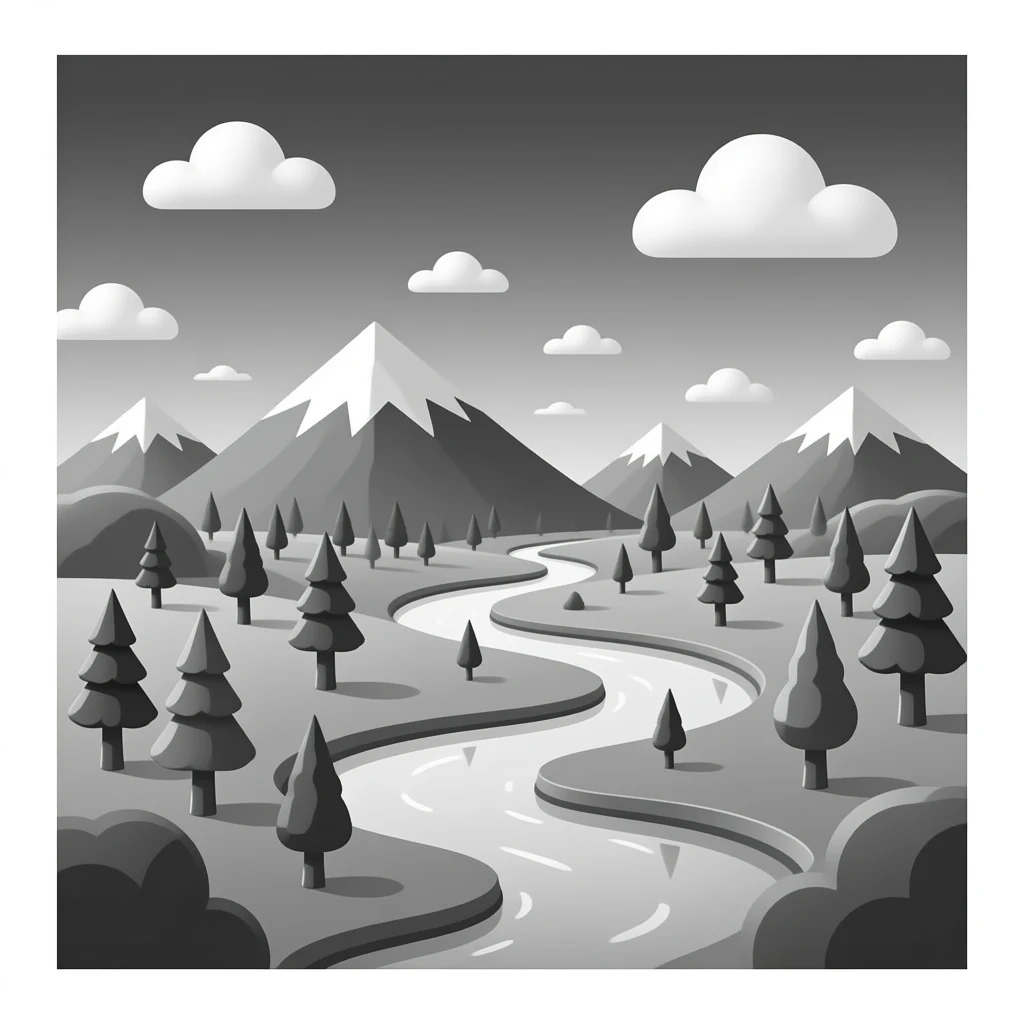 Черное-белое мышление мир эмоджи emoji