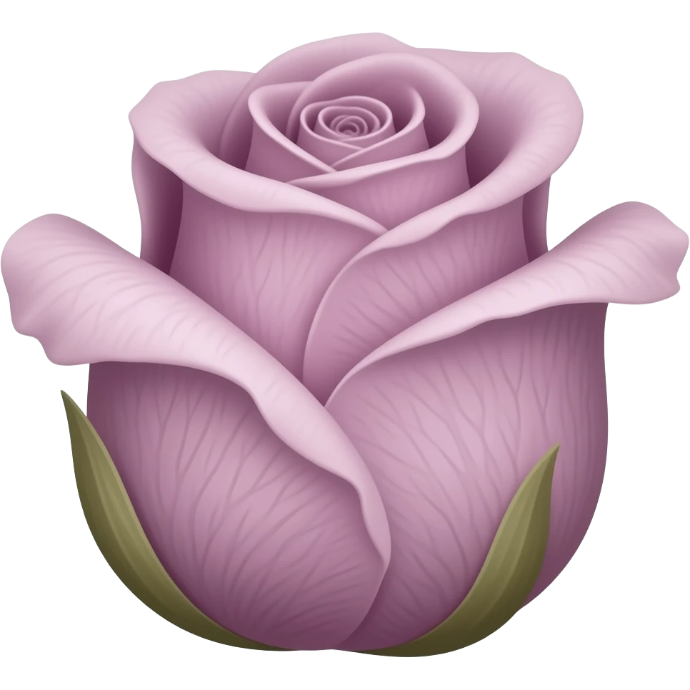 Purple wilting rose emoji