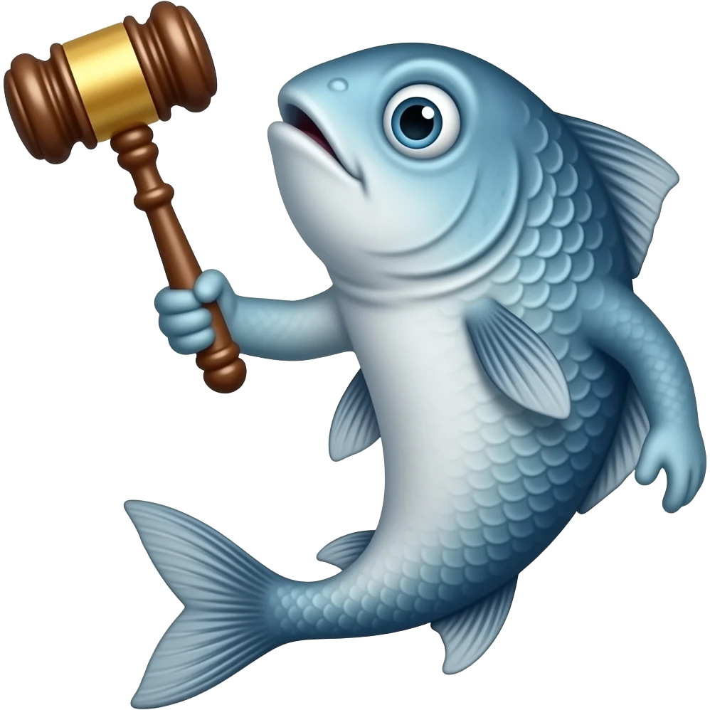 generate emoji of Fisheries and aquaculture law emoji