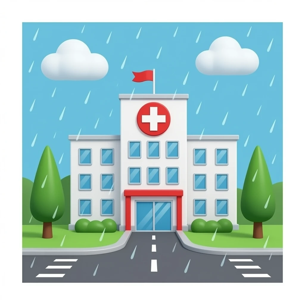 el tiempo se acaba hospital emoji