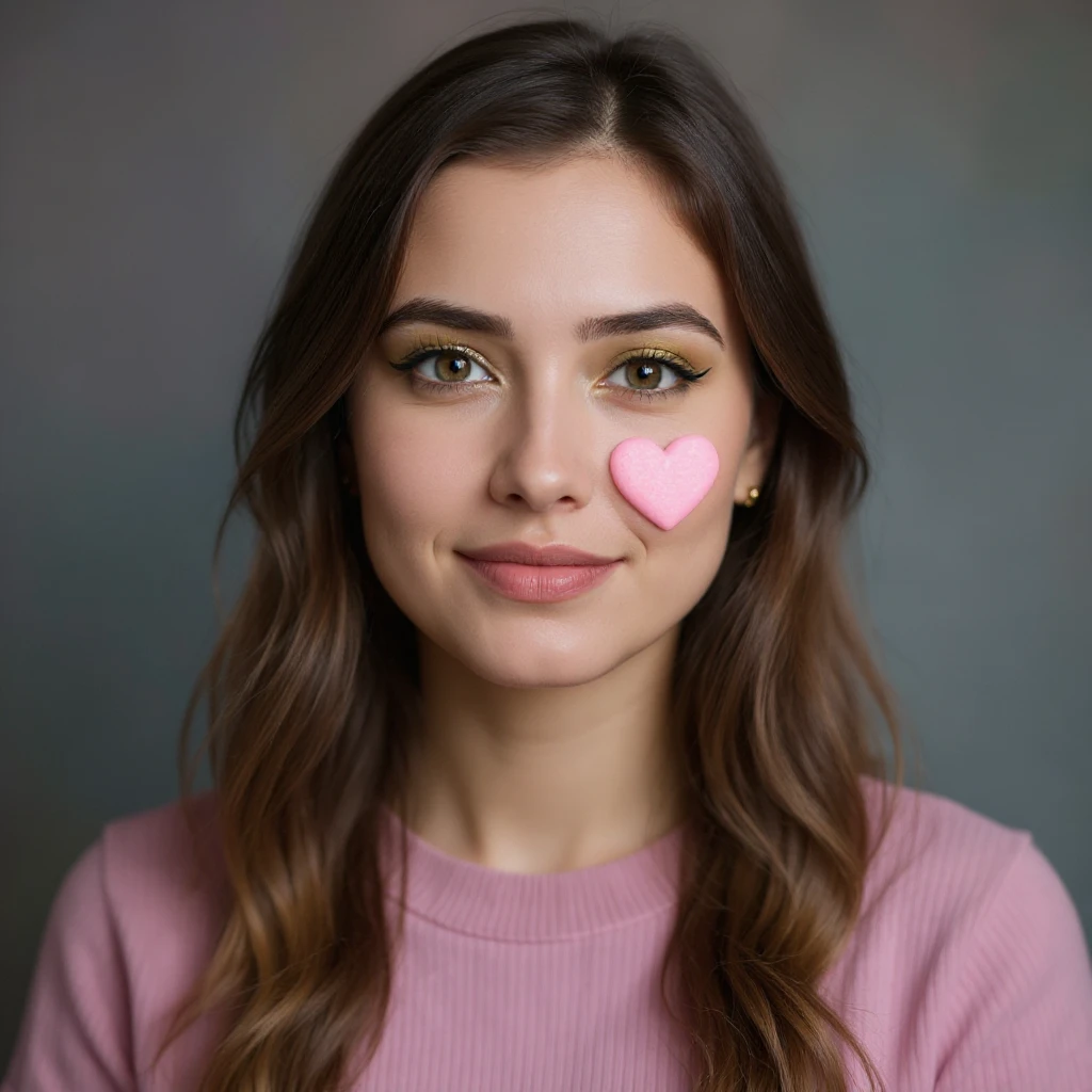 Remove background, keep edges crisp, pastel food heart emoji with a gradient effect in professional photography style with no background. emoji