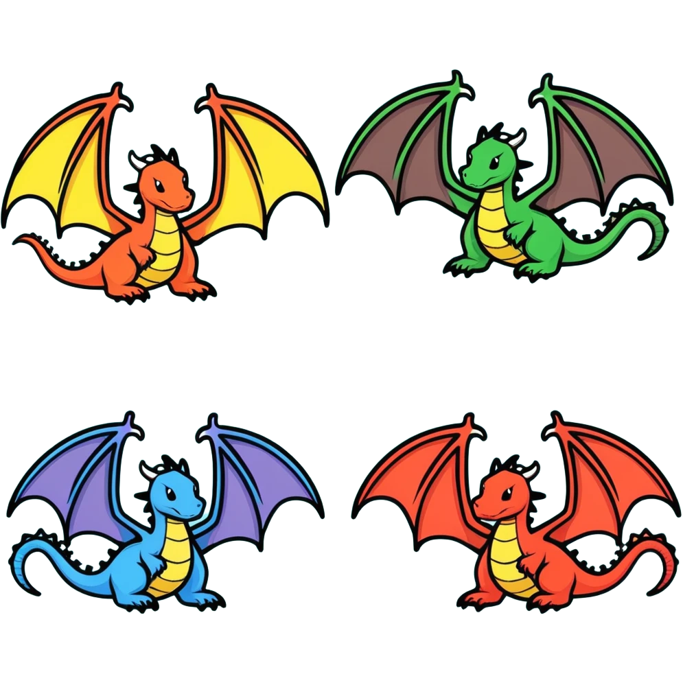 Dragons emoji