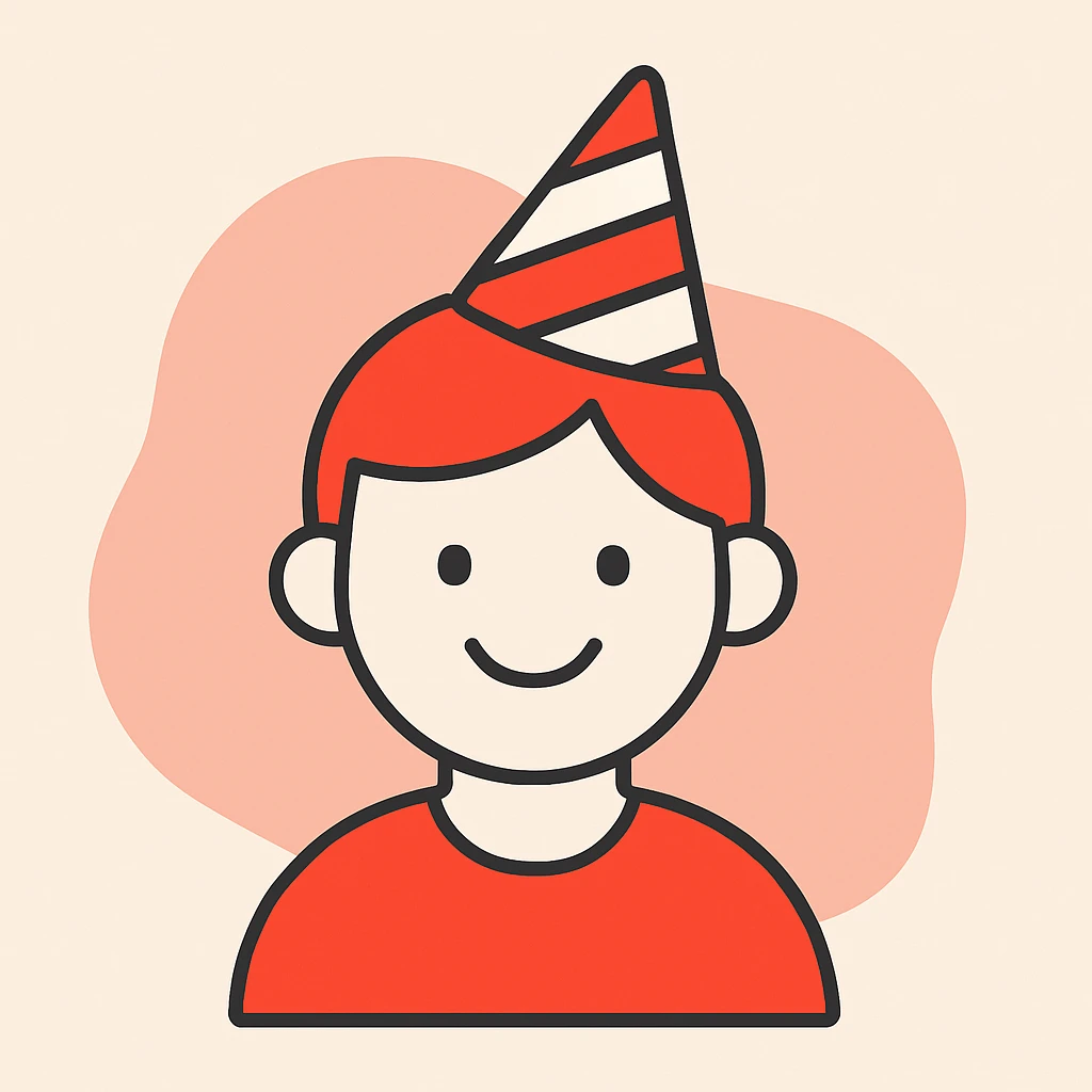 party hat emoji