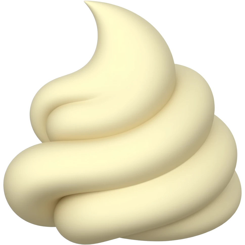Cream emoji