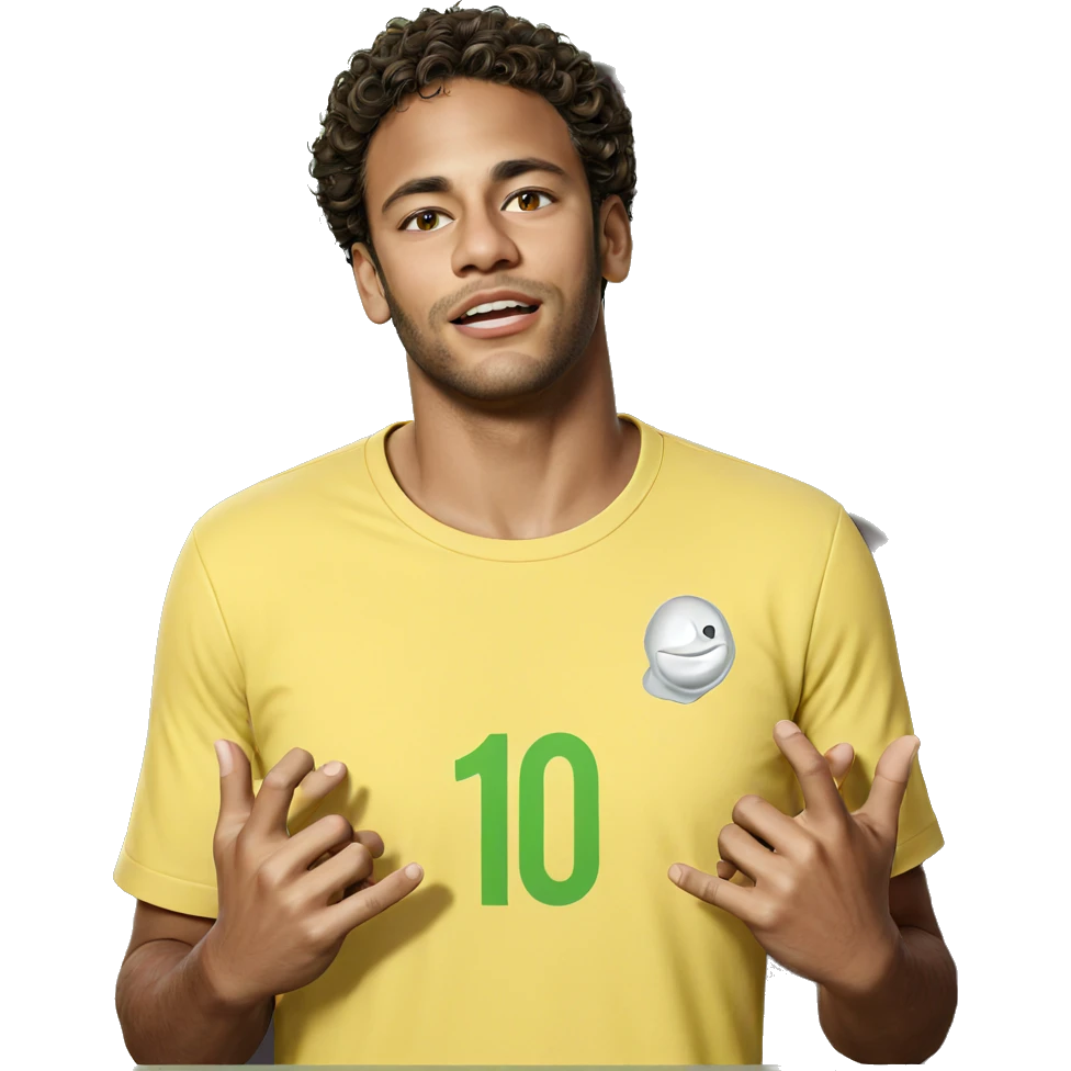 young man in yellow shirt emoji