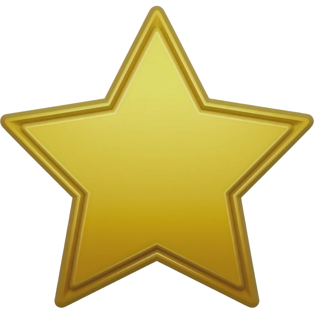 star award no face emoji