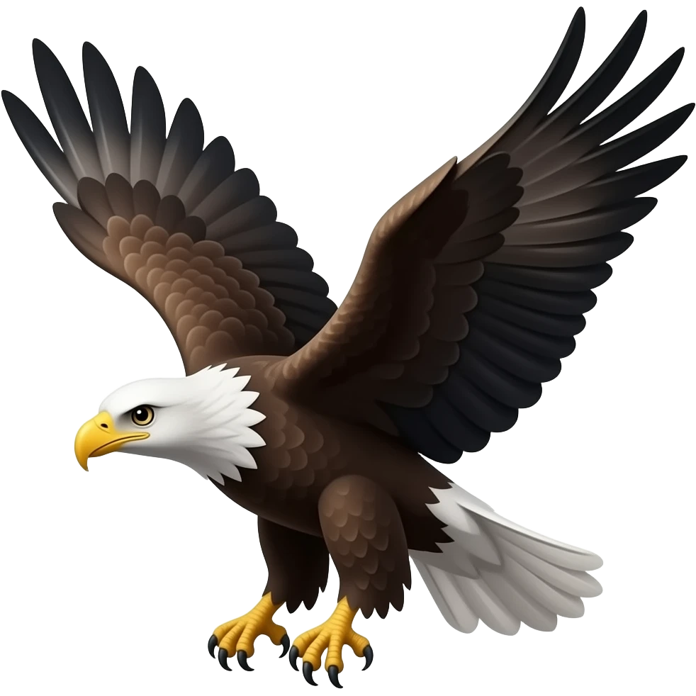 flying eagle emoji
