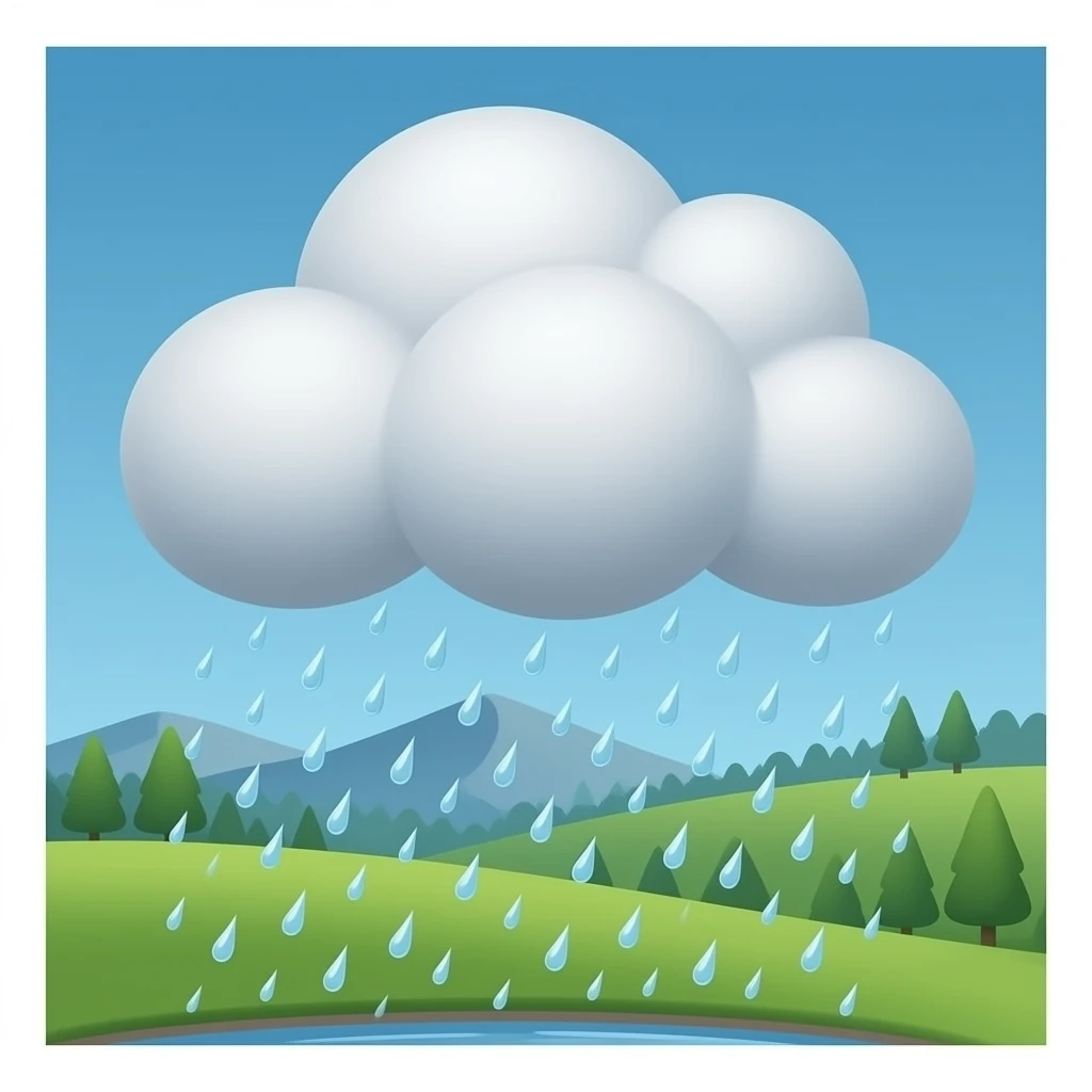 Rain Cloud emoji
