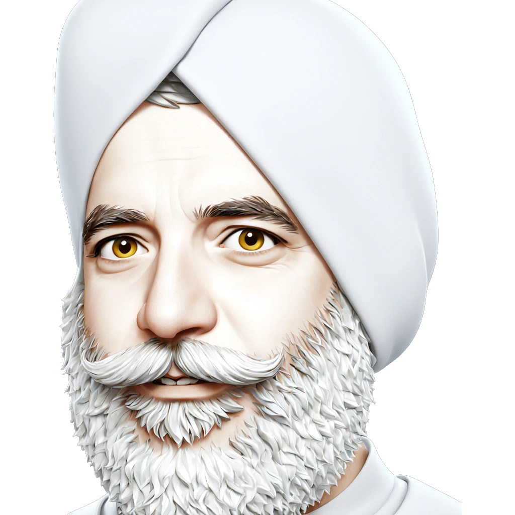 hooded portrait of a bearded boy emoji