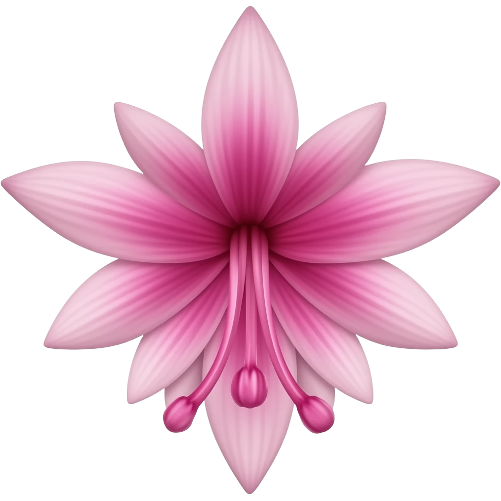 flor fucshia emoji