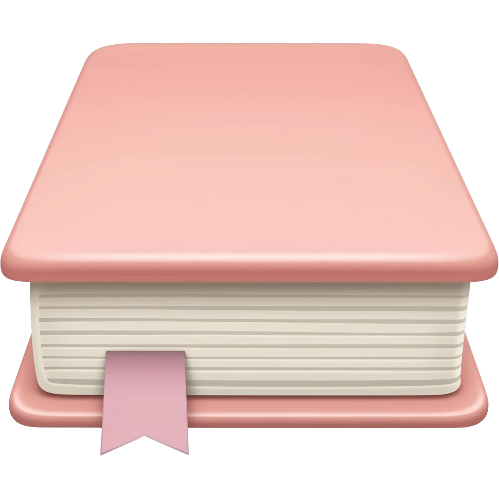 light pale pink education emoji