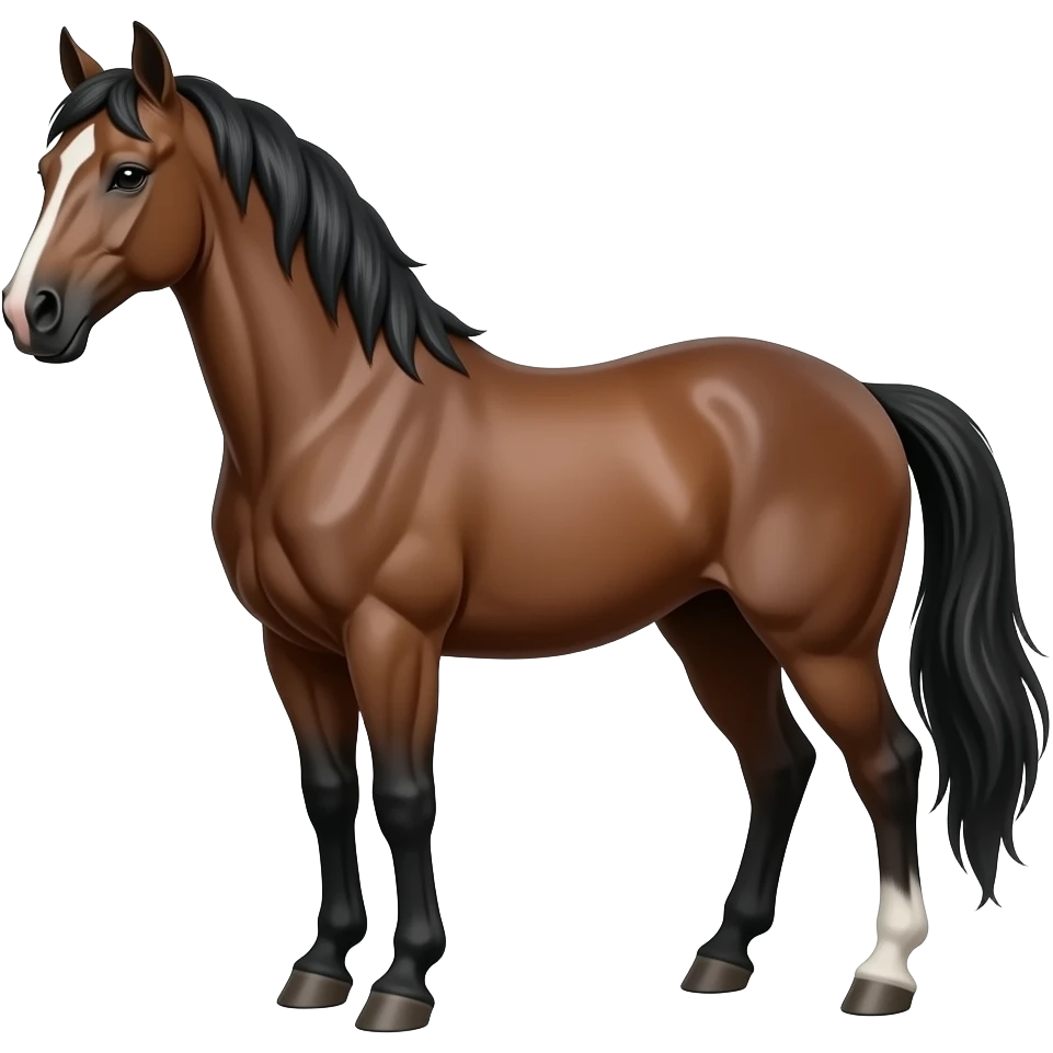 que el caballo sea un demonio emoji