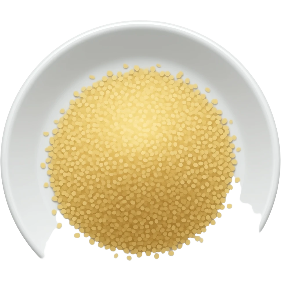 feine Brösel im teller emoji