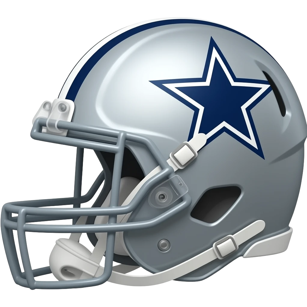dallas cowboys helmet emoji