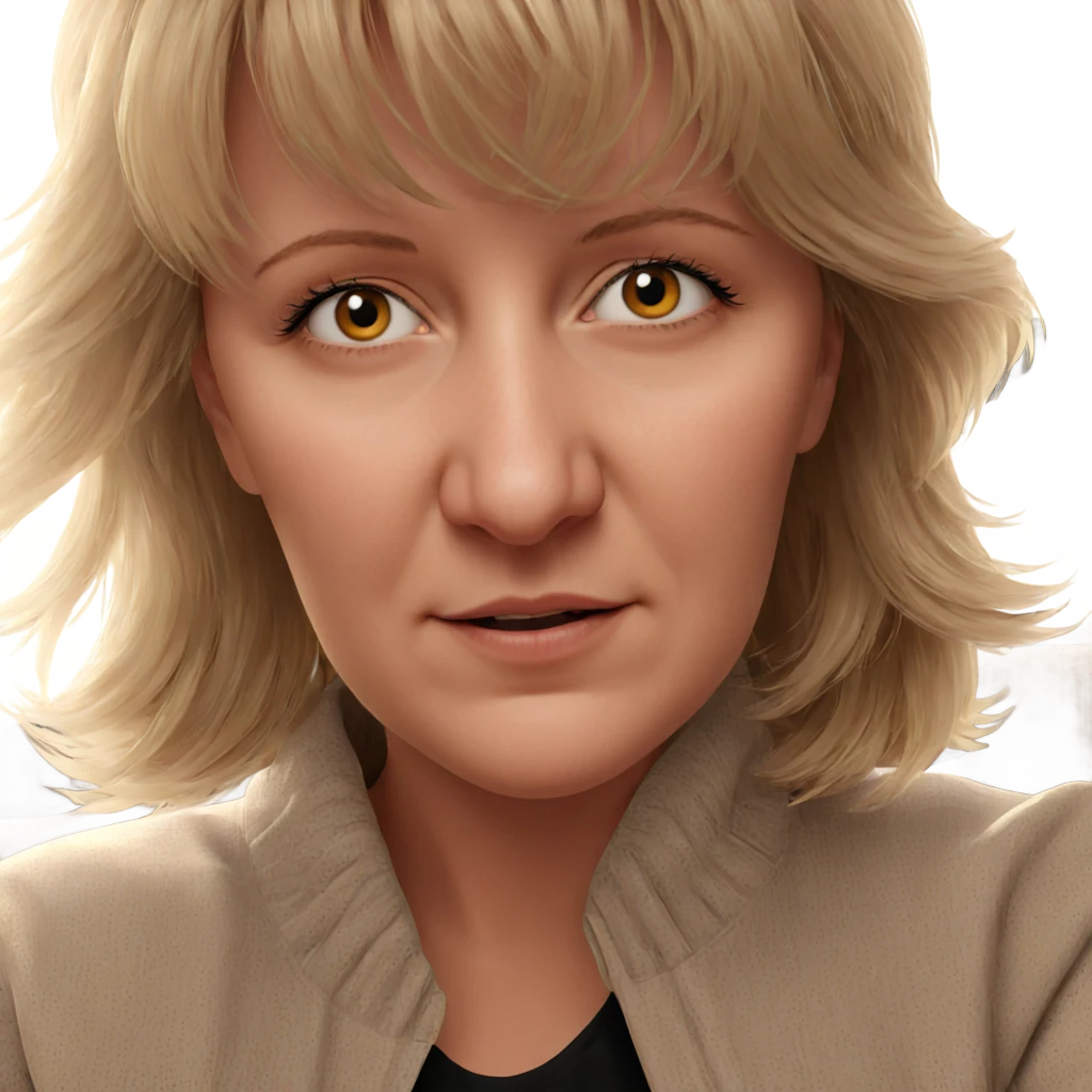 realistic portrait of girl emoji