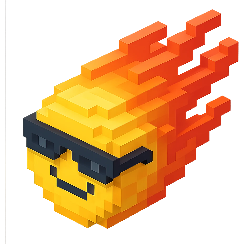 светящиеся комета в солнцезащитных очках, no background emoji