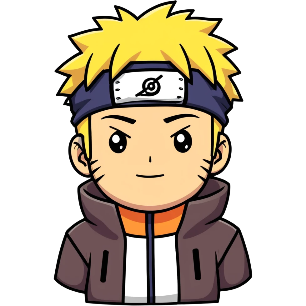 ghibli style Naruto character emoji