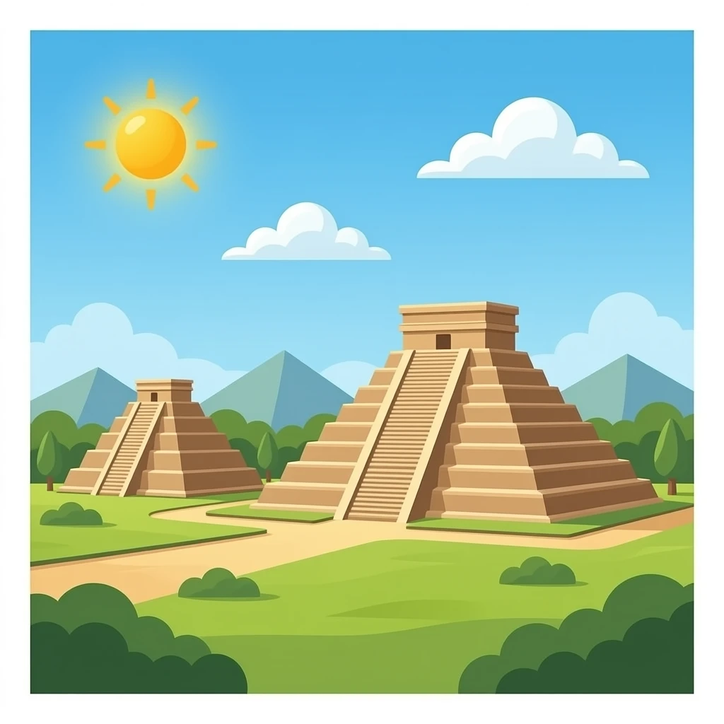 Aztecas piramides emoji