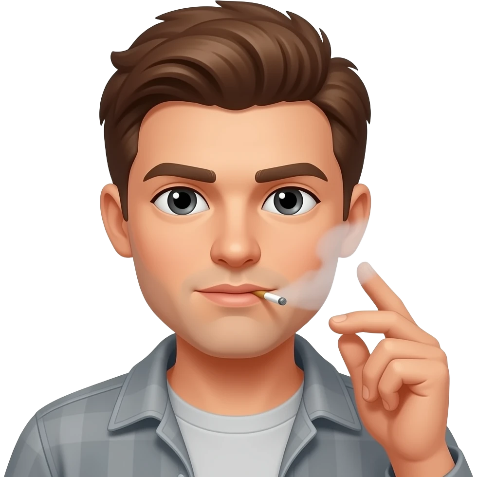 A vaper emoji