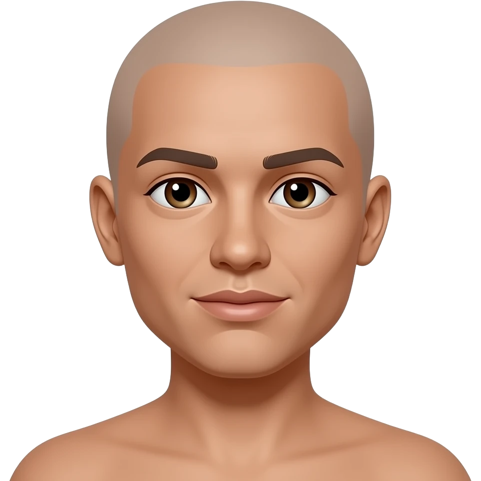 Hacelo de nuevo y sácale las manchas alrededor de los ojos la mancha blanca de la frente y hacele la boca del mismo color que el resto del cuerpo emoji