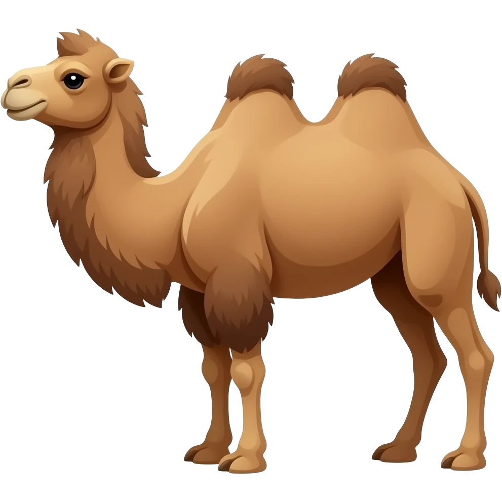 Bactrian camel emoji