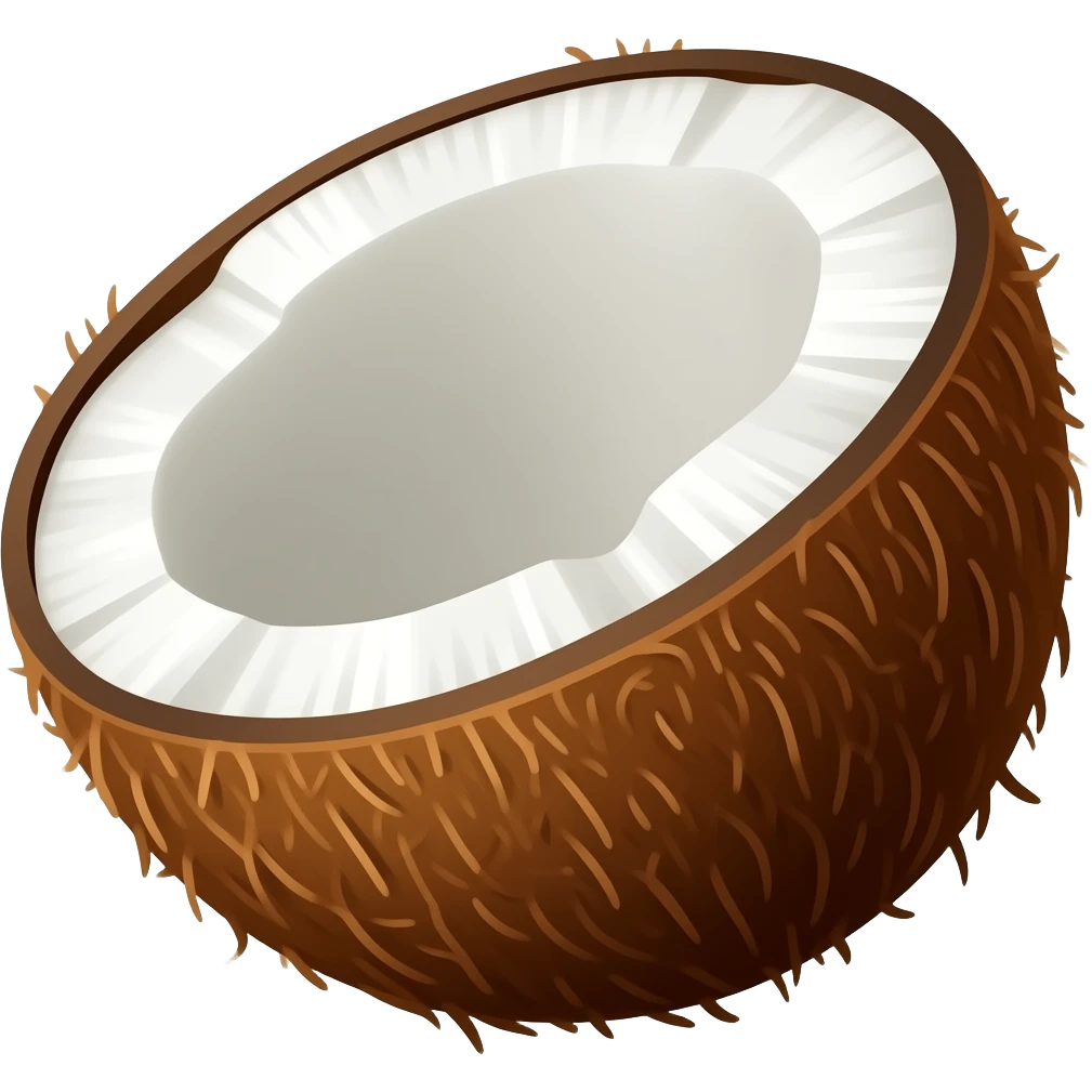 Coconut emoji