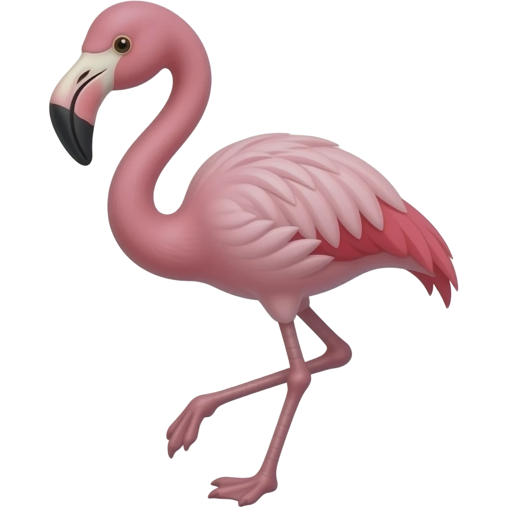 flamingo dancing emoji