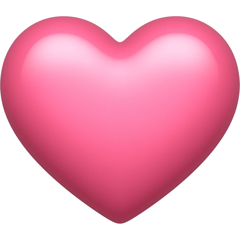 Pembe kalp emoji