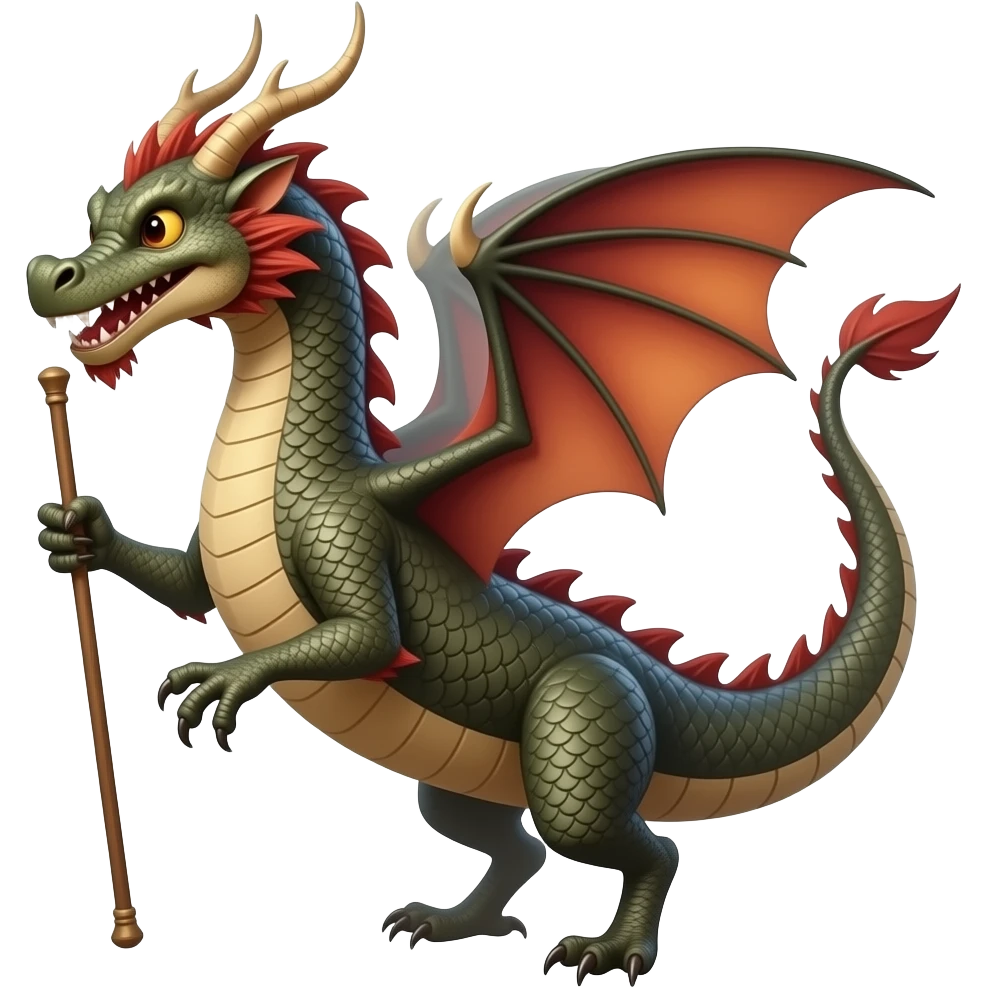 Dragon dance without poles emoji