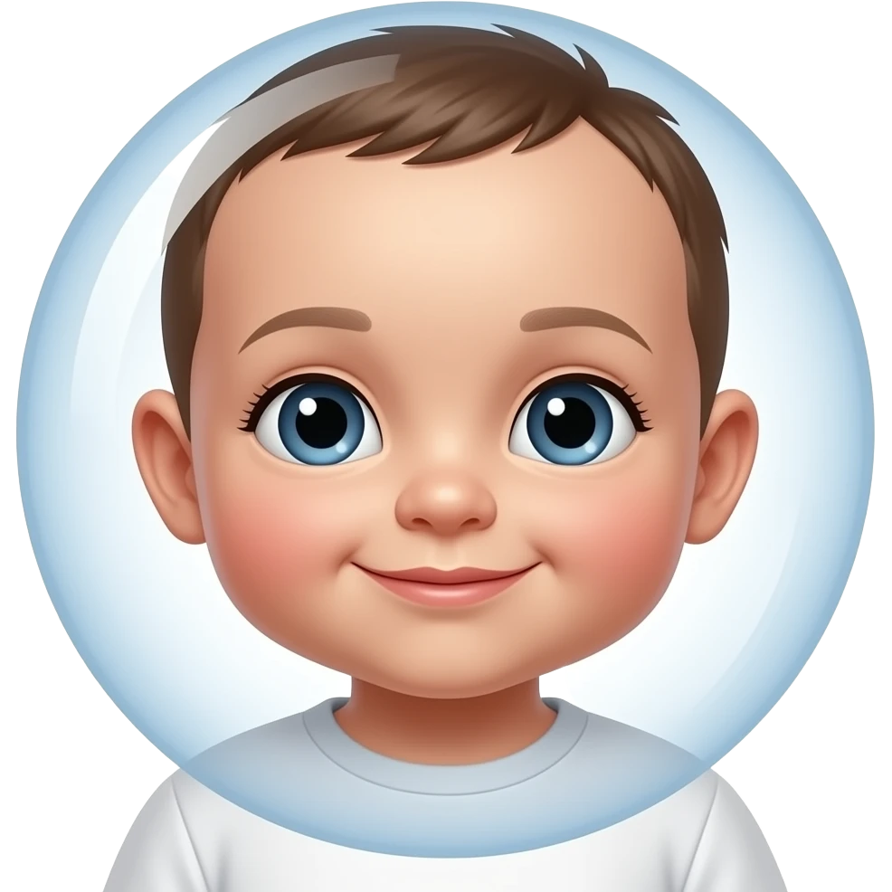 Tinyest baby in the omniverse emoji