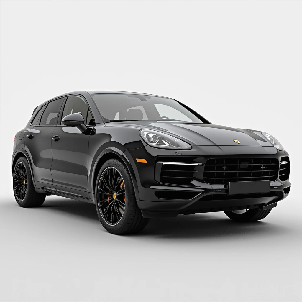 Porsche Cayenne, realistic style, side view, photorealistic car image emoji