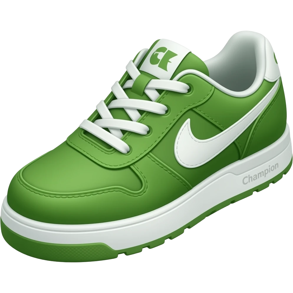 Champion Green Shoe emoji