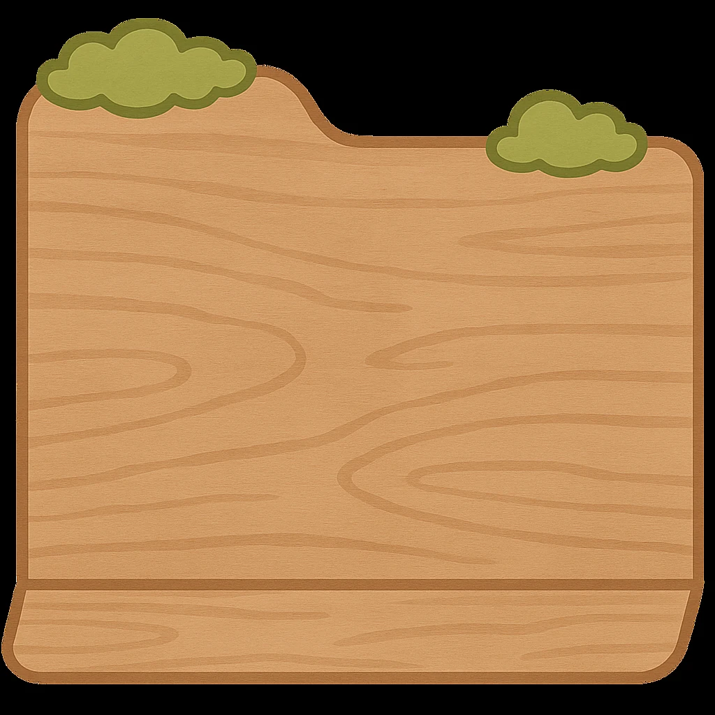 Render this folder. Remove the plants. KEEP THE STYLE INTACT. Render it as if it were open. REMOVE THE white frills, but the plants at the very top can stay. emoji