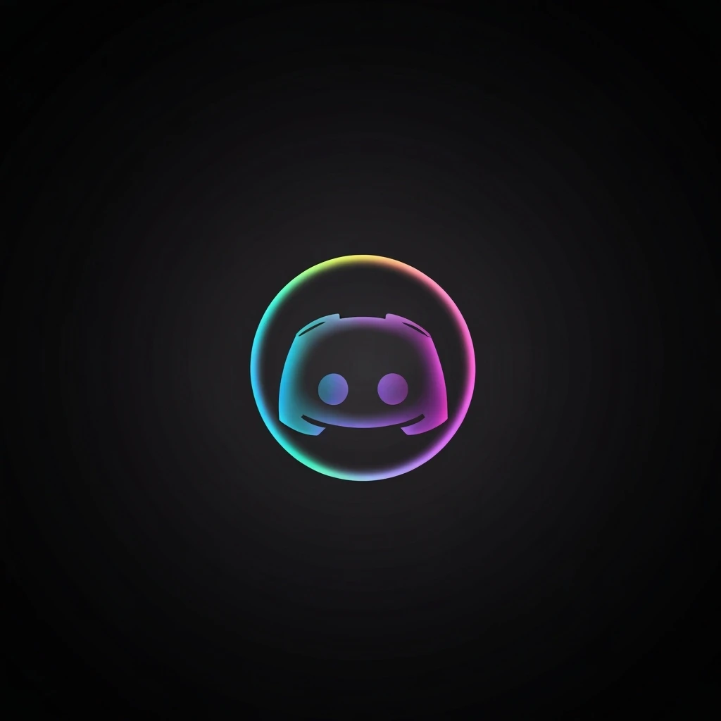 discord orb, minimal, expressive emoji