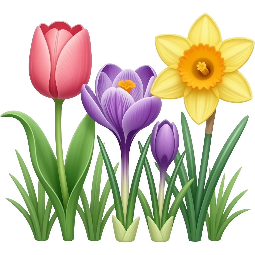 spring flowers emoji