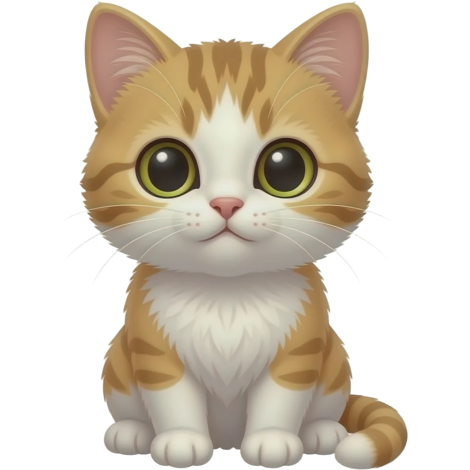 Katze, baby, süß emoji