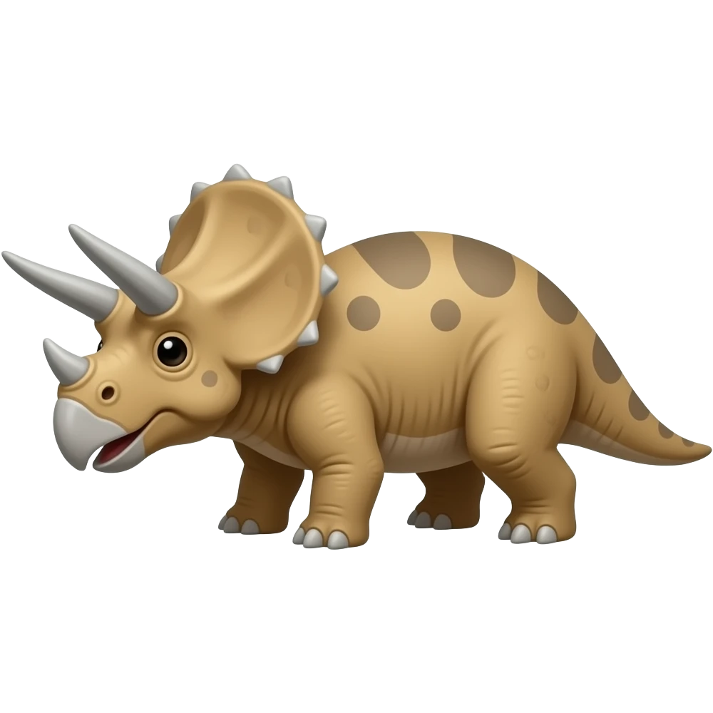 Triceratops emoji emoji