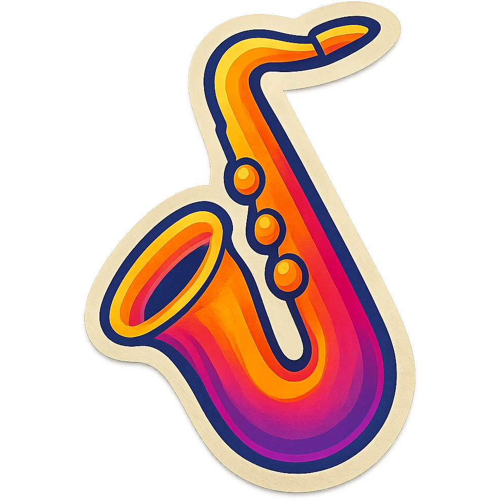 saxophone emoji
