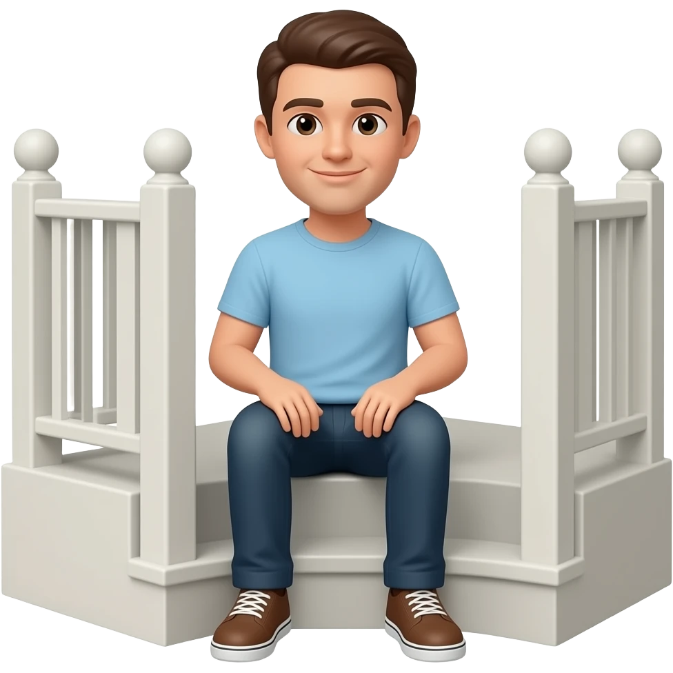 sitting on the porch full body emoji