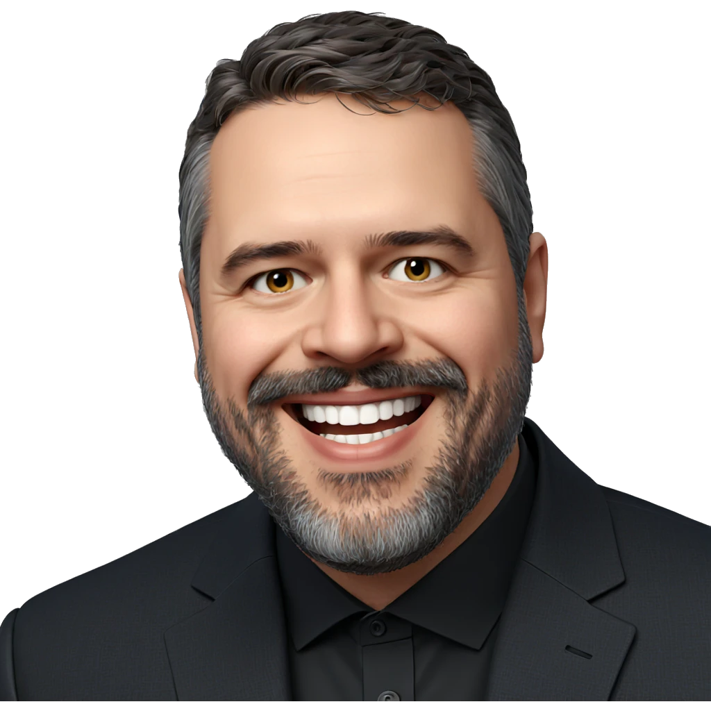 smiling portrait of a man emoji