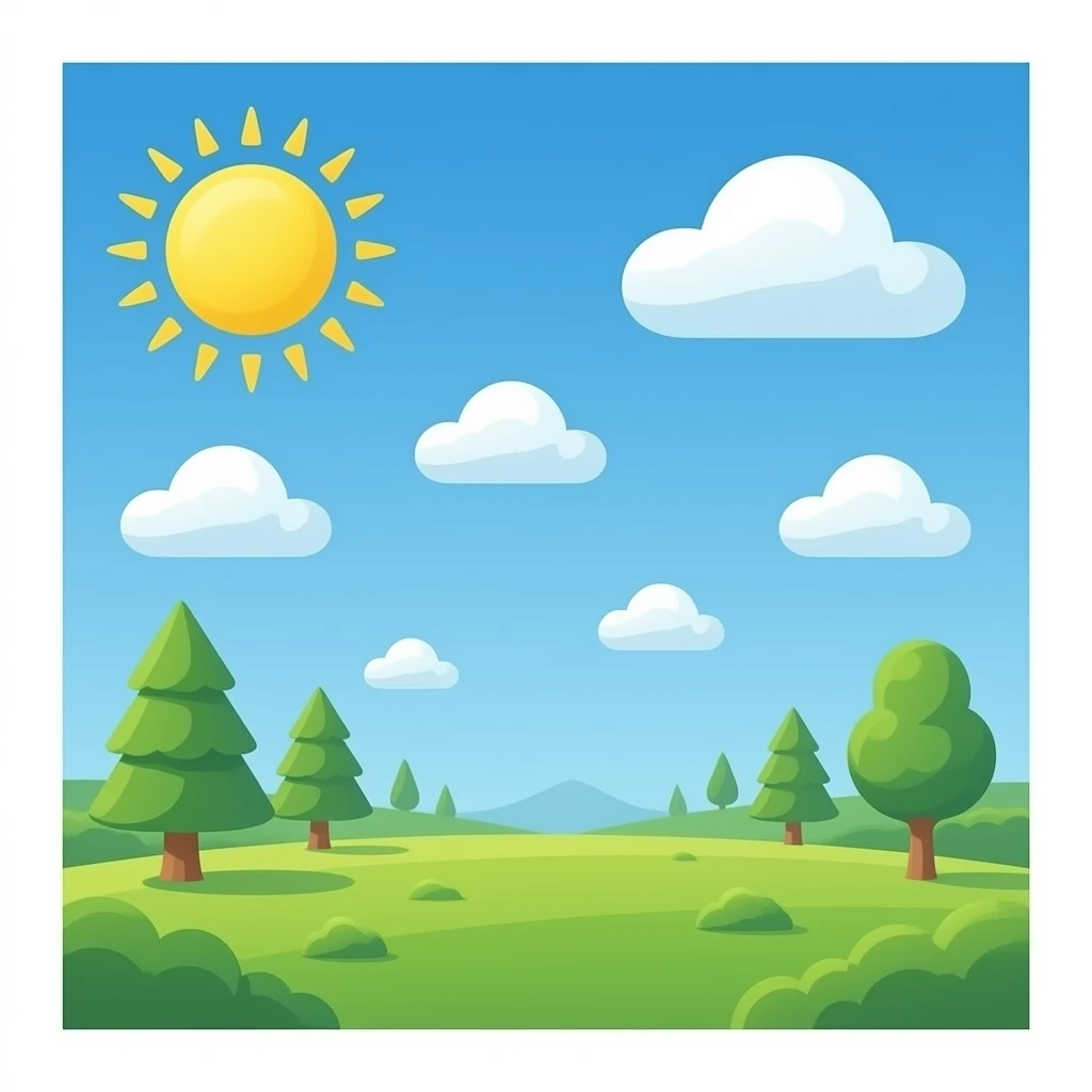 Please make a emoji for sky emoji