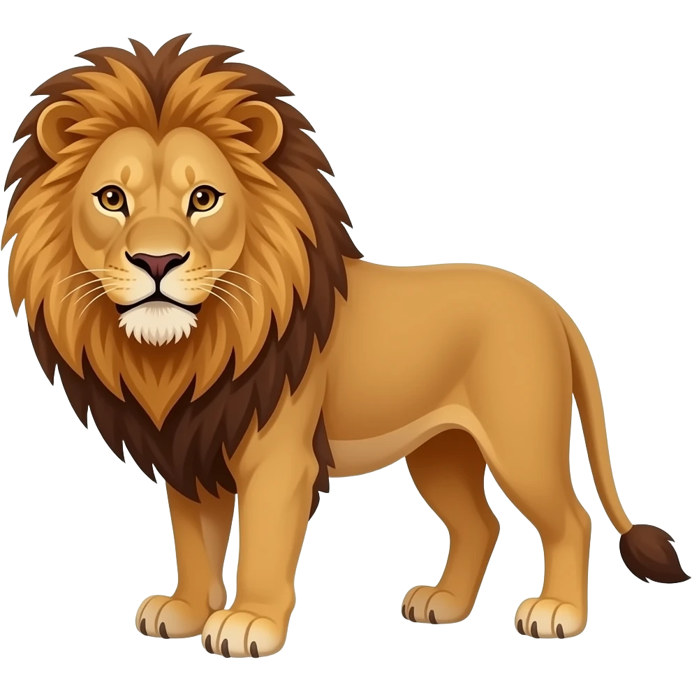 Lion dangerous emoji