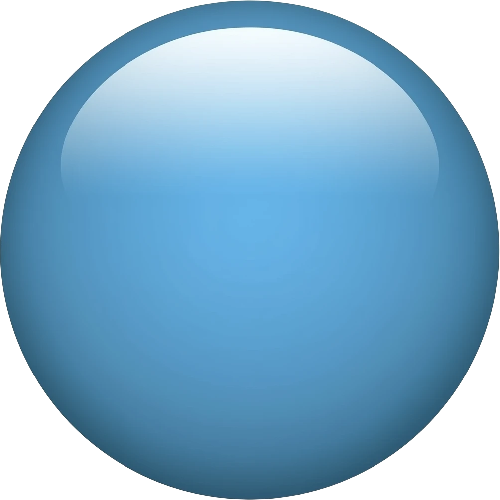 cria um emoji azul sem rosto emoji